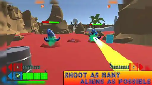 Play War Robots Vs Aliens 3D as an online game War Robots Vs Aliens 3D with UptoPlay