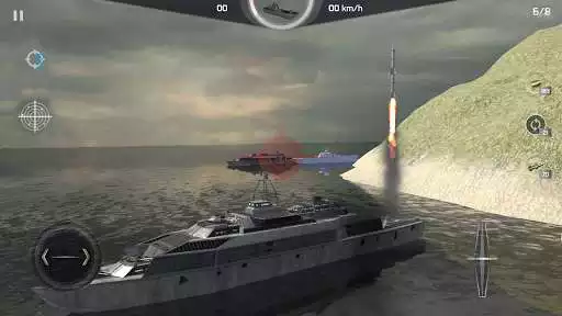 Play Warship Simulator - Battle of Ships as an online game Warship Simulator - Battle of Ships with UptoPlay