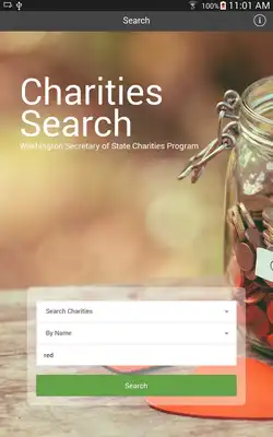 Play WA State Charities Search