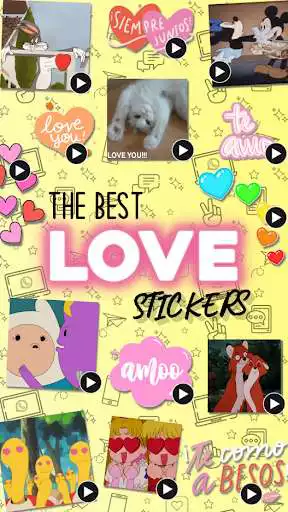 Play WASticker -Animated Love as an online game WASticker -Animated Love with UptoPlay