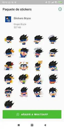 Play WAStickerApps Bryce stickers para whatsapp  and enjoy WAStickerApps Bryce stickers para whatsapp with UptoPlay