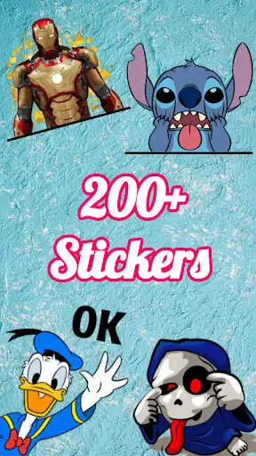 Play WAStickerApps Cartoon Stickers as an online game WAStickerApps Cartoon Stickers with UptoPlay