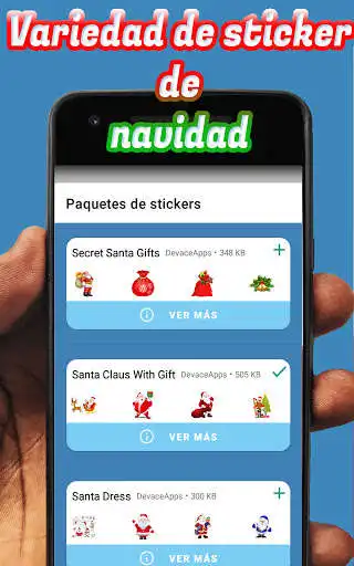 Play WAStickerApps Christmas Sticker  and enjoy WAStickerApps Christmas Sticker with UptoPlay