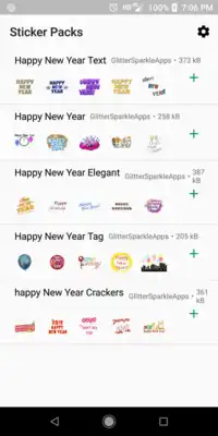 Play WAStickerApps Happy New Year Sticker Pack