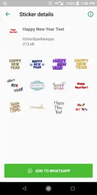 Play WAStickerApps Happy New Year Sticker Pack