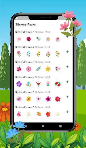 Play WAStickerApps Stickers Flowers  and enjoy WAStickerApps Stickers Flowers with UptoPlay