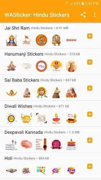 Play WASticker - Hindu Stickers  and enjoy WASticker - Hindu Stickers with UptoPlay