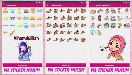 Play WA Sticker Muslimah Islamic Sticker Cute as an online game WA Sticker Muslimah Islamic Sticker Cute with UptoPlay