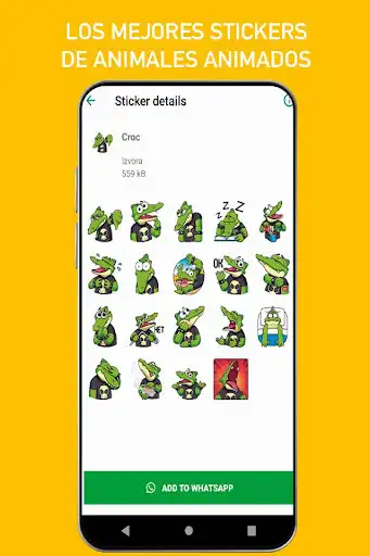 Play WAStickersapp of animals the bestStickers 2020 as an online game WAStickersapp of animals the bestStickers 2020 with UptoPlay