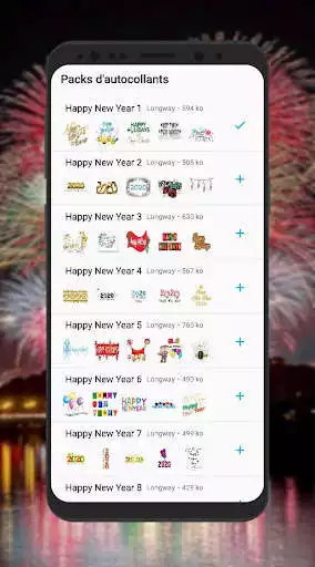 Play WAStickersApps - New year stickers 2020  and enjoy WAStickersApps - New year stickers 2020 with UptoPlay