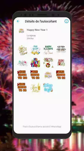 Play WAStickersApps - New year stickers 2020 as an online game WAStickersApps - New year stickers 2020 with UptoPlay