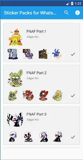 Play WAStickers - Fnaf Stickers  and enjoy WAStickers - Fnaf Stickers with UptoPlay