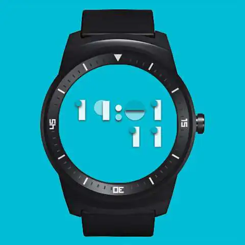 Play Watch face - Animate Material as an online game Watch face - Animate Material with UptoPlay