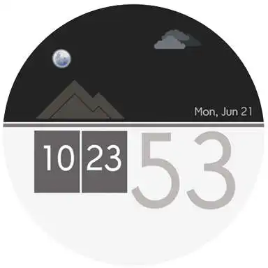 Play Watch Face Day Night Animated  and enjoy Watch Face Day Night Animated with UptoPlay