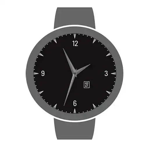 Free play online Watch Face Noir APK