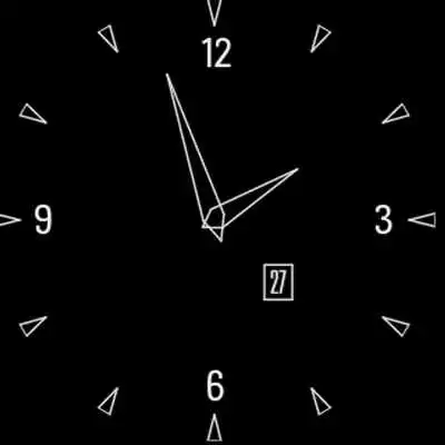 Play Watch Face Noir