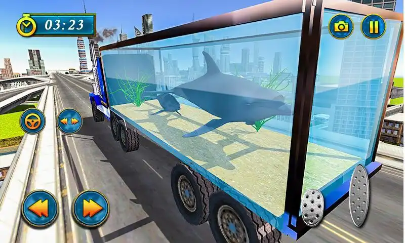 Play Water Animal Transporter Games as an online game Water Animal Transporter Games with UptoPlay