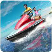 Free play online Water Boat Jet Ski Racing - Power Boat Simulator APK