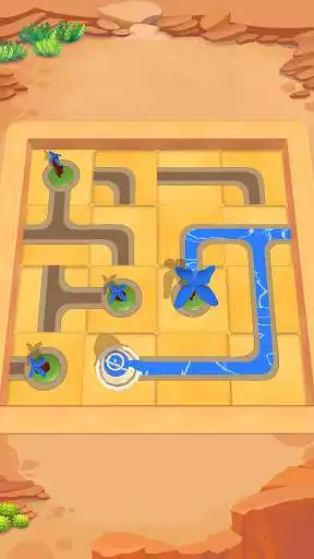 Play Water Connect Puzzle  and enjoy Water Connect Puzzle with UptoPlay