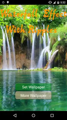 Play Waterfall Effect with Ripples