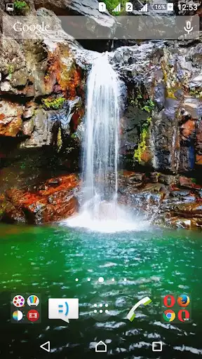 Play APK Waterfall Free Live Wallpaper  and enjoy Waterfall Free Live Wallpaper with UptoPlay com.arjunarora.waterfall_free