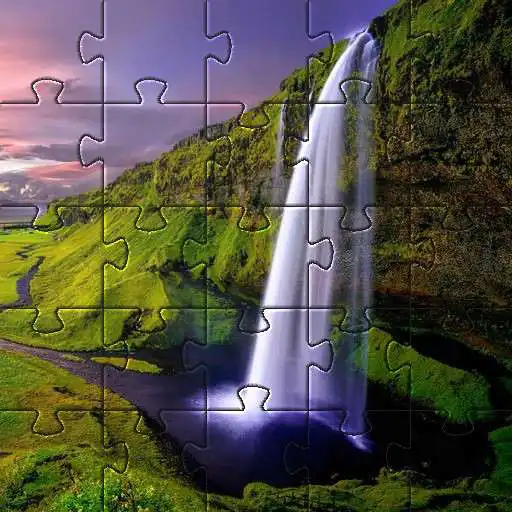 Play Waterfall jigsaw puzzles games APK