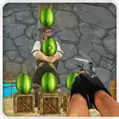 Free play online Watermelon Slicer, Cutter: Shooting game APK