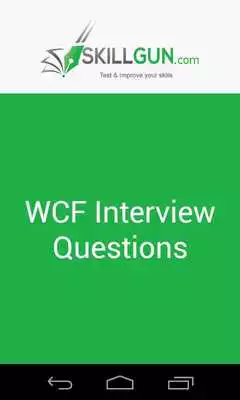 Play WCF.Net Interview Questions