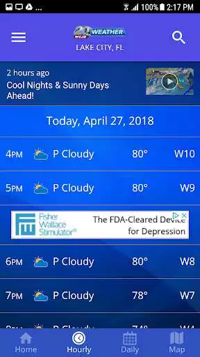 Play WCJB TV20 Weather App