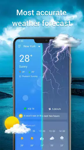 Weather Forecast - Live Weather Radar & Widgets online game with UptoPlay