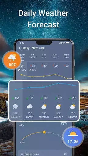 Weather Forecast - Live Weather Radar & Widgets online game with UptoPlay