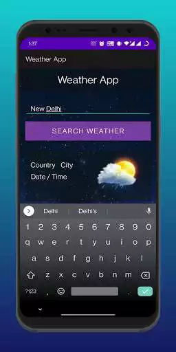 Play weather me