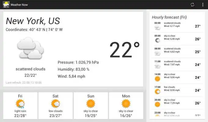 Play Weather Now FREE-WeatherClock