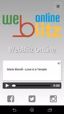 Play Webblitz WebRadio