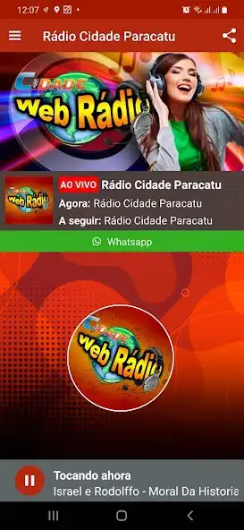 Play Web Rádio Cidade Paracatu  and enjoy Web Rádio Cidade Paracatu with UptoPlay