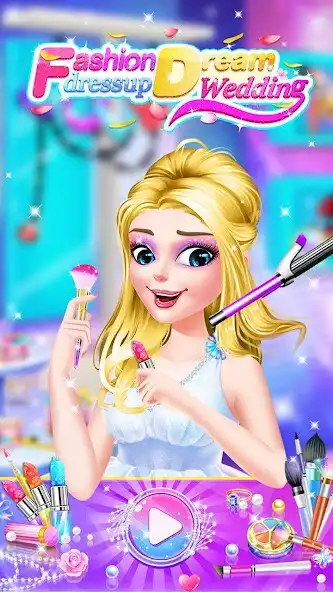 Play Wedding Dress Up Bridal Makeup  and enjoy Wedding Dress Up Bridal Makeup with UptoPlay