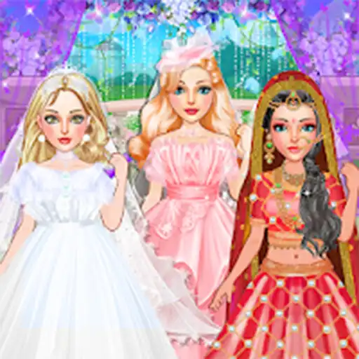 Play Wedding dress up game APK