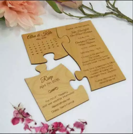 Play Wedding Invitation Design