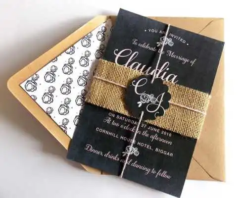 Play Wedding Invitation Design