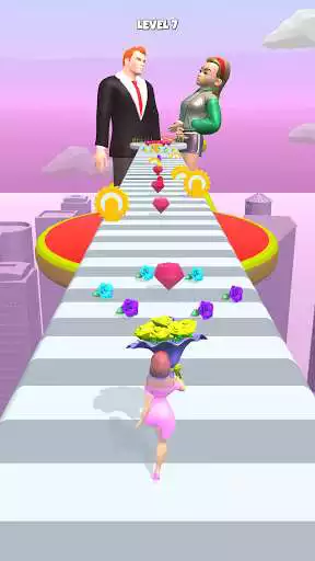 Play Wedding Rush 3D - Runner  and enjoy Wedding Rush 3D - Runner with UptoPlay