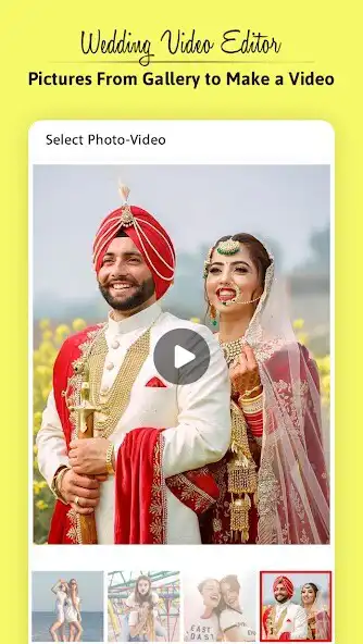 Play Wedding Video Maker  Editor  and enjoy Wedding Video Maker  Editor with UptoPlay