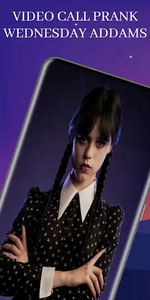 Play Wednesday Addams Video Call  and enjoy Wednesday Addams Video Call with UptoPlay