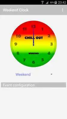 Play Weekend Clock