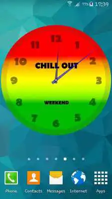 Play Weekend Clock