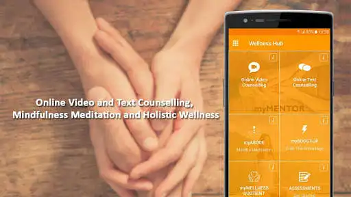 Play Wellness Hub: Video Counselling app for Depression  and enjoy Wellness Hub: Video Counselling app for Depression with UptoPlay