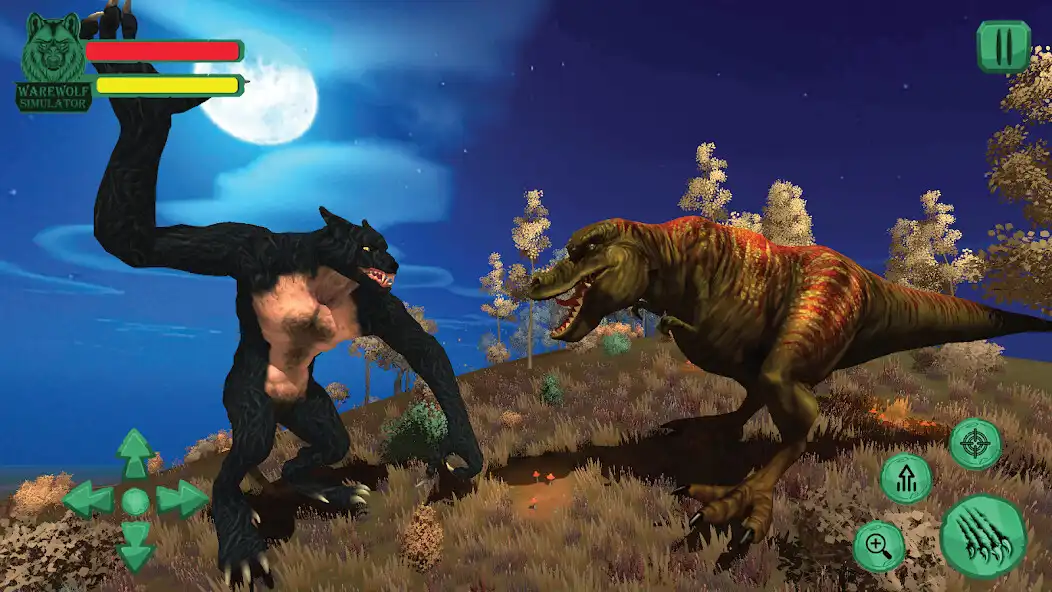 Play Werewolf Forest Bigfoot Game as an online game Werewolf Forest Bigfoot Game with UptoPlay