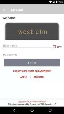 Play west elm card