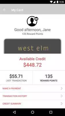 Play west elm card