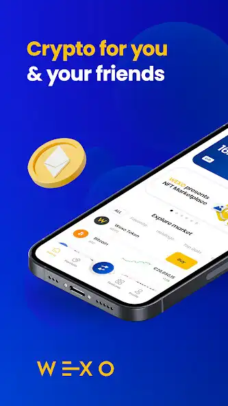 Play WEXO: Bitcoin  Crypto Wallet  and enjoy WEXO: Bitcoin  Crypto Wallet with UptoPlay