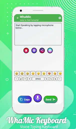 Play APK WhaMic Keyboard: Voice to Text Converter App  and enjoy WhaMic Keyboard: Voice to Text Converter App with UptoPlay com.apkkajal.Voice_to_text